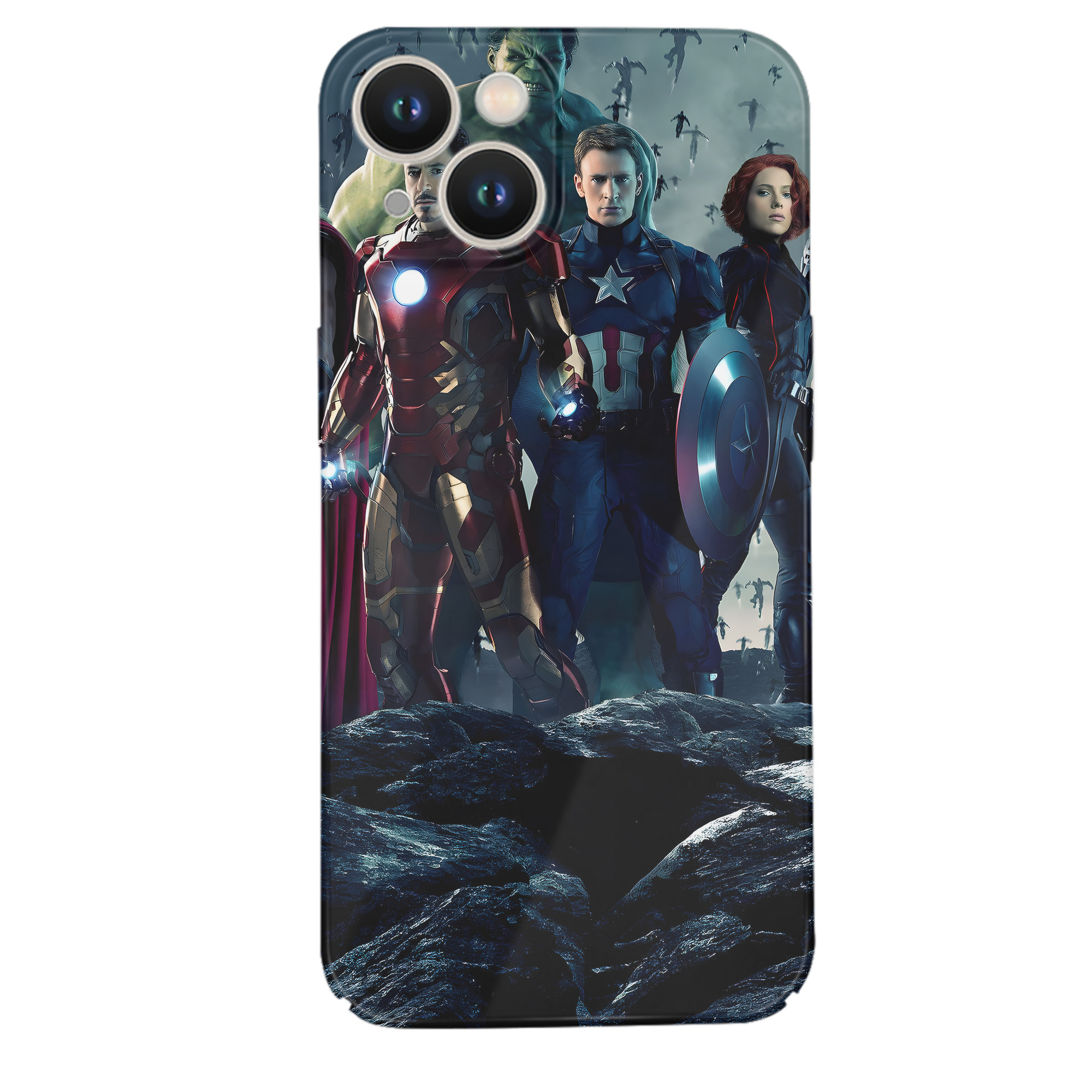 （画像用） アベンジャーズ The Avengers 【iPhone 14シリーズ対応】ハードケース